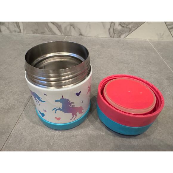 Insulated Unicorn Lunch Thermos - Picture 2 of 2
